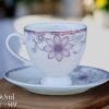 High-Quality Bone China Cup & Saucer Set (L-519) | Elegant, Durable, Ideal for Home & Gifting