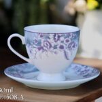 High-Quality Bone China Cup & Saucer Set (L-508) | Elegant, Durable, Ideal for Home & Gifting