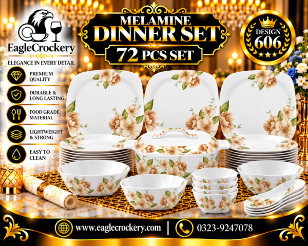 Melamine Dinner Set | Diner (606)