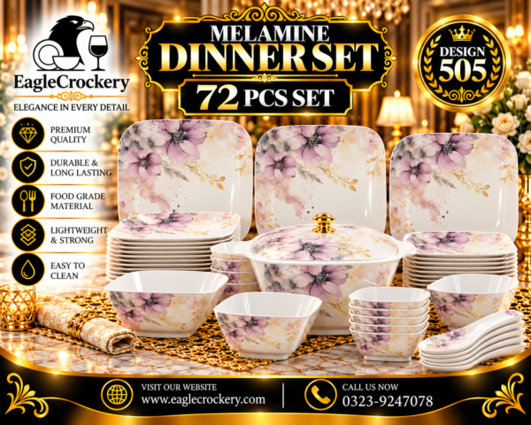 Melamine Dinner Set | Beauty dinner set (505)