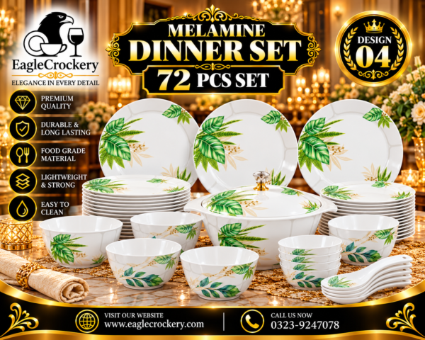 Melamine Dinner Set | ACE Dinner Set (4)