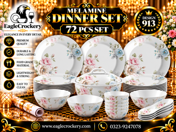 Melamine Dinner Set | Precious (913)