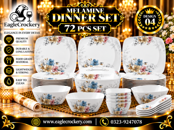 Melamine Dinner Set | Forever (4)