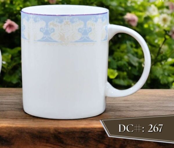 High-Quality Bone China Cup & Mug Set(1-267) | Elegant, Durable, Ideal for Home & Gifting