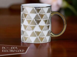 High-Quality Bone China Cup & Mug Set(1-430A) | Elegant, Durable, Ideal for Home & Gifting