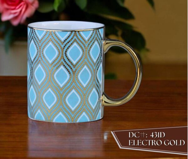 High-Quality Bone China Cup & Mug Set(1-431D) | Elegant, Durable, Ideal for Home & Gifting