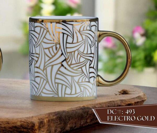 High-Quality Bone China Cup & Mug Set(1-493) | Elegant, Durable, Ideal for Home & Gifting