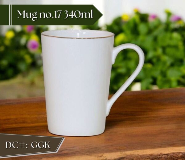 High-Quality Bone China Cup & Mug Set(17GGK) | Elegant, Durable, Ideal for Home & Gifting