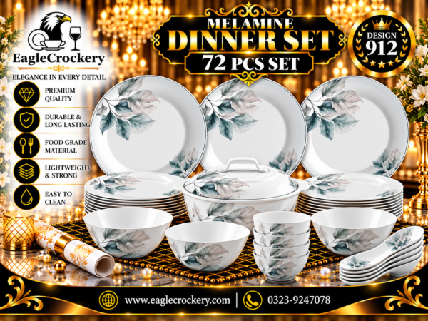 Melamine Dinner Set | Precious (912)