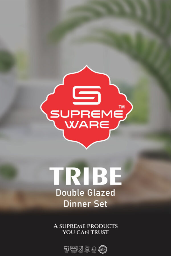 Melamine Dinner Set | Tribe (1) | Elegant, Durable, Heat-Resistant Plates & Bowls | Unbreakable, Lightweight, Premium Quality Dinnerware