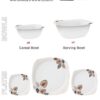 Melamine Dinner Set | Diner (601) | Elegant, Durable, Heat-Resistant Plates & Bowls | Unbreakable, Lightweight, Premium Quality Dinnerware