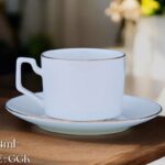 High-Quality Bone China Cup & Saucer Set (G-ggk) | Elegant, Durable, Ideal for Home & Gifting