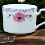 High-Quality Bone China Cup & Mug Set(G92) | Elegant, Durable, Ideal for Home & Gifting