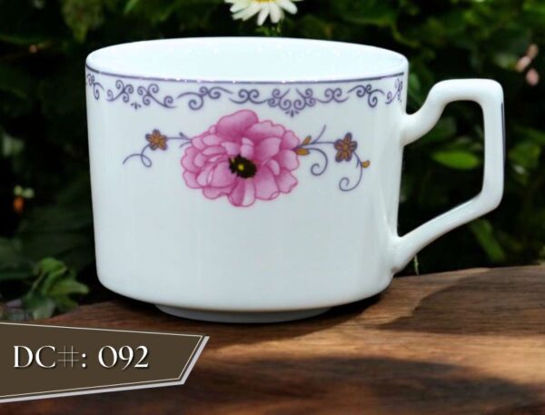 High-Quality Bone China Cup & Mug Set(G92) | Elegant, Durable, Ideal for Home & Gifting