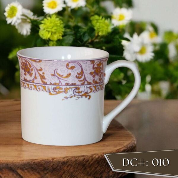 High-Quality Bone China Cup & Mug Set(11-010) | Elegant, Durable, Ideal for Home & Gifting