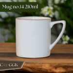 High-Quality Bone China Cup & Mug Set(14GGK) | Elegant, Durable, Ideal for Home & Gifting