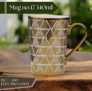 High-Quality Bone China Cup & Mug Set(17-430) | Elegant, Durable, Ideal for Home & Gifting