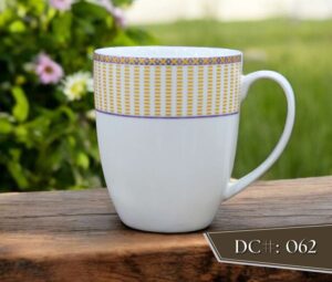 High-Quality Bone China Cup & Mug Set(4-162) | Elegant, Durable, Ideal for Home & Gifting