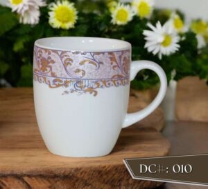 High-Quality Bone China Cup & Mug Set(5-010) | Elegant, Durable, Ideal for Home & Gifting