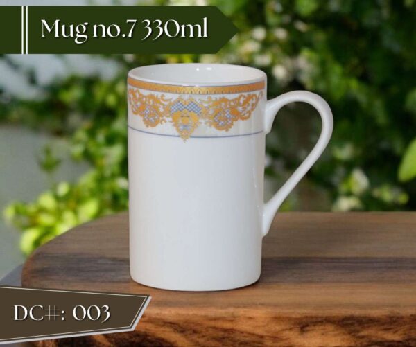 High-Quality Bone China Cup & Mug Set(7-003) | Elegant, Durable, Ideal for Home & Gifting