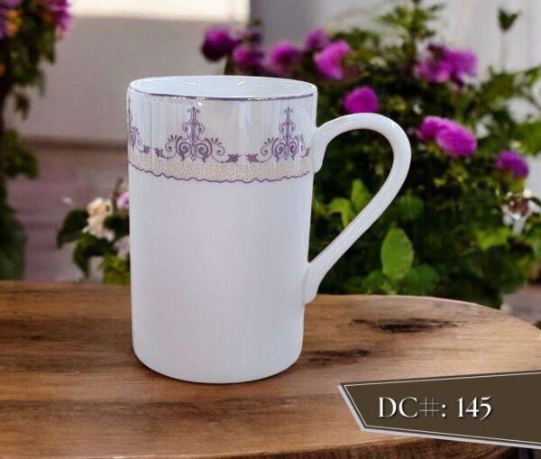 High-Quality Bone China Cup & Mug Set(7-145) | Elegant, Durable, Ideal for Home & Gifting