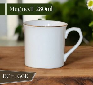 High-Quality Bone China Cup & Mug Set(8GGK) | Elegant, Durable, Ideal for Home & Gifting