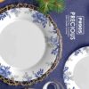 Melamine Dinner Set | Precious (901) | Elegant, Durable, Heat-Resistant Plates & Bowls | Unbreakable, Lightweight, Premium Quality Dinnerware