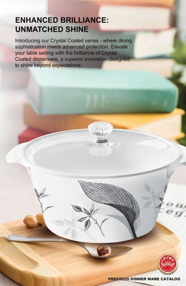 Melamine Dinner Set | Precious (901) | Elegant, Durable, Heat-Resistant Plates & Bowls | Unbreakable, Lightweight, Premium Quality Dinnerware