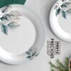 Melamine Dinner Set | Precious (901) | Elegant, Durable, Heat-Resistant Plates & Bowls | Unbreakable, Lightweight, Premium Quality Dinnerware