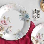 Melamine Dinner Set | Precious (901) | Elegant, Durable, Heat-Resistant Plates & Bowls | Unbreakable, Lightweight, Premium Quality Dinnerware