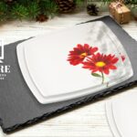 Melamine Dinner Set | Square (1) | Elegant, Durable, Heat-Resistant Plates & Bowls | Unbreakable, Lightweight, Premium Quality Dinnerware