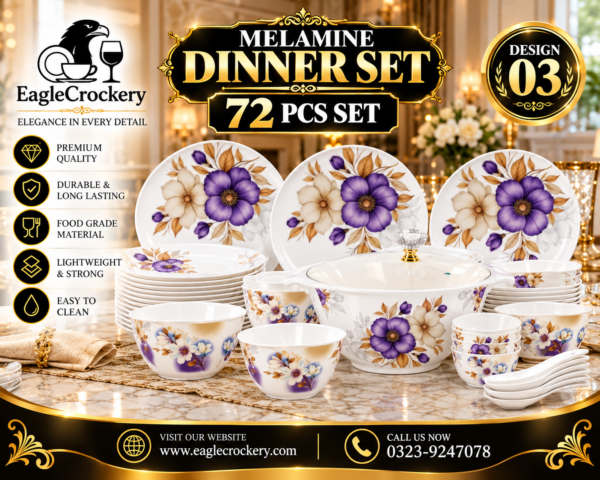 72 Pc Dinner Set Eagle (3)