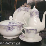 61 Pc Bone China Dinner Set (M271) High-Quality, Stylish, Premium Crockery 1
