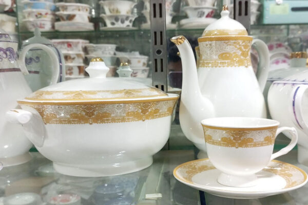 61 Pc Bone China Dinner Set (M547) High-Quality, Stylish, Premium Crockery