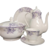 61 Pc Bone China Dinner Set (M271) | High-Quality, Stylish, Premium Crockery