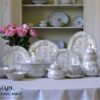 61 Pc Bone China Dinner Set (E808-E) | High-Quality, Stylish, Premium Crockery