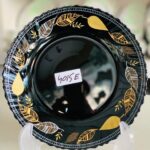 Black Marble Dinner Set | Black Carroly (4015E) | Elegant, Durable, Heat-Resistant Plates & Bowls (Copy) (Copy)