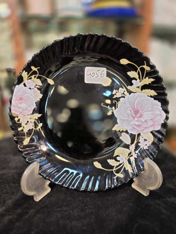 Black Marble Dinner Set | Black Carroly (4056) | Elegant, Durable, Heat-Resistant Plates & Bowls