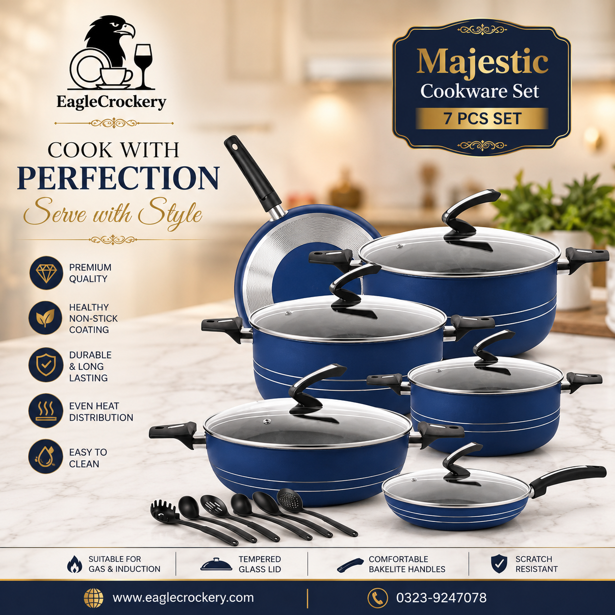 NonStick Cooking Set