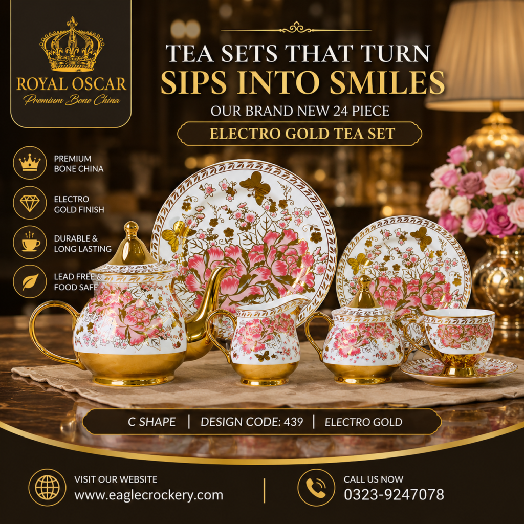 Latest tea set designee