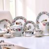 61 Pc Bone China Dinner Set (F597A) – Premium Quality, Stylish & Elegant Dinnerware
