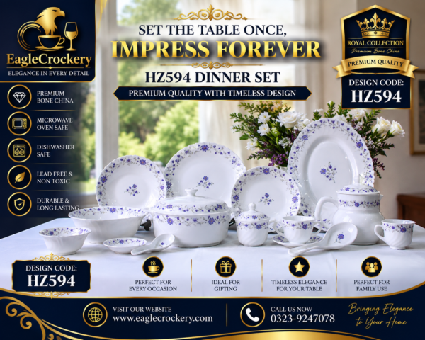 Marble Dinner Set Carroly (594)