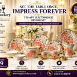 61 Pc Bone China Dinner Set (T439) – Premium Quality, Stylish & Elegant Dinnerware