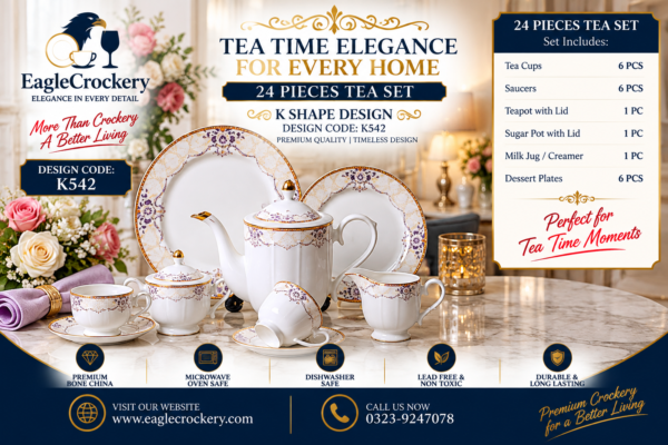 24-Piece Tea Set (K542)