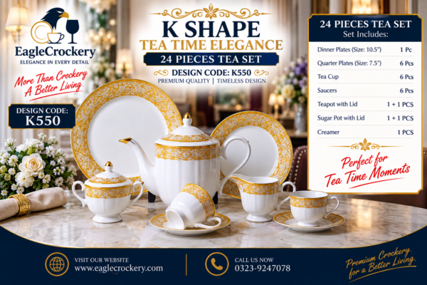 24-Piece Tea Set (K550)
