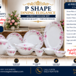 61 Pc Bone China Dinner Set (P092) – Premium Quality, Stylish & Elegant Dinnerware