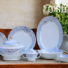 61 Pc Bone China Dinner Set (U529-A) – Premium Quality, Stylish & Elegant Dinnerware