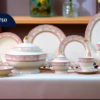 61 Pc Bone China Dinner Set (U750) – Premium Quality, Stylish & Elegant Dinnerware
