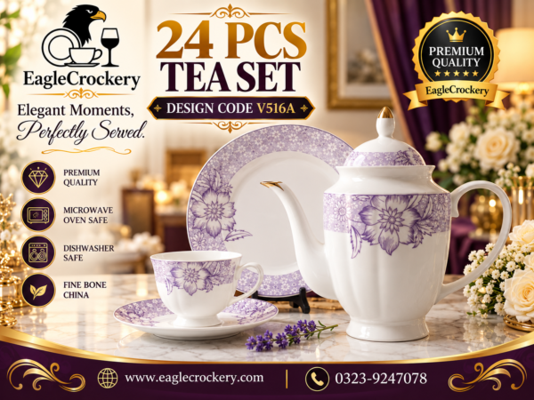 24-Piece Tea Set (V516-A)