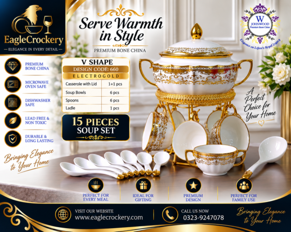 15-Piece Soup Set V660